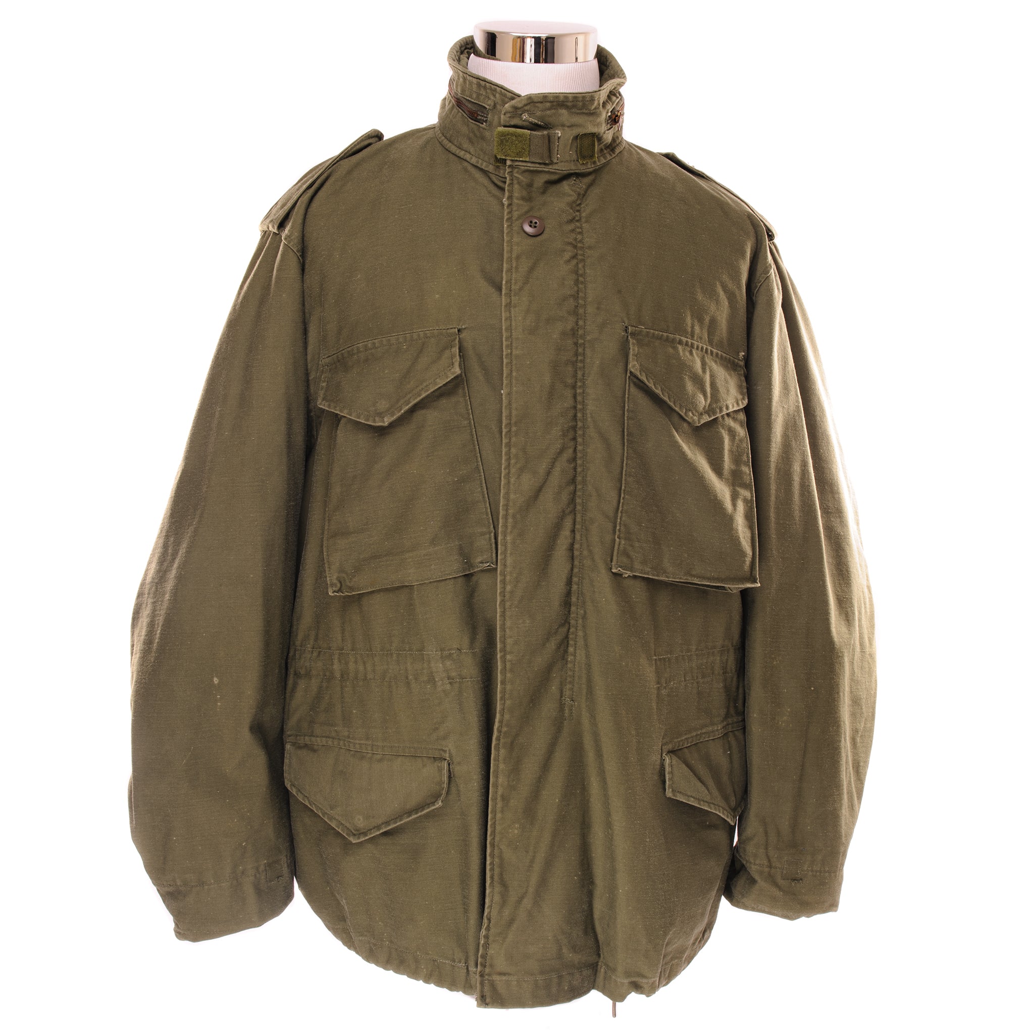 Vintage US Army M-1965 M65 Field Jacket - Vietnam War Era Military Surplus - Size XL Regular - Perfect for Outdoor Adventures & Military Collectors
