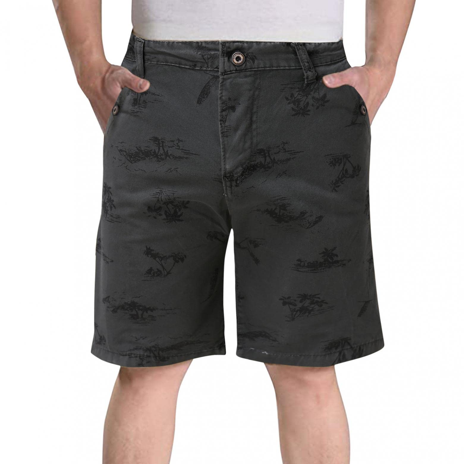 Men's Lightweight Stretch Cargo Shorts - Outdoor Hiking, Travel, Fishing & Golf Tactical Shorts for Active Lifestyle | Quick-Dry & Comfortable for Summer Adventures