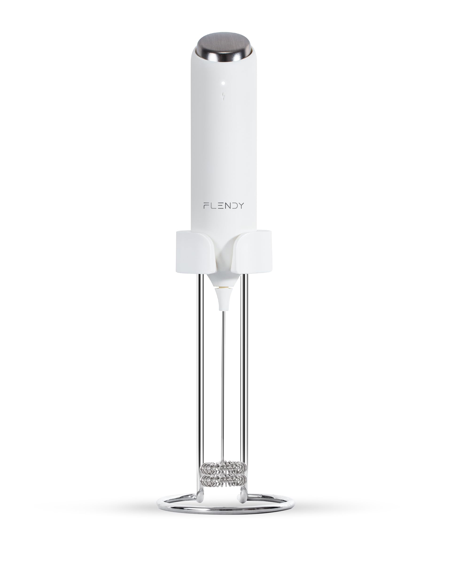 USB-C Rechargeable Handheld Milk Frother - Electric Drink Mixer & Mini Whisk for Coffee, Matcha, Hot Chocolate - Perfect for Lattes, Cappuccinos & Smoothies at Home or Office