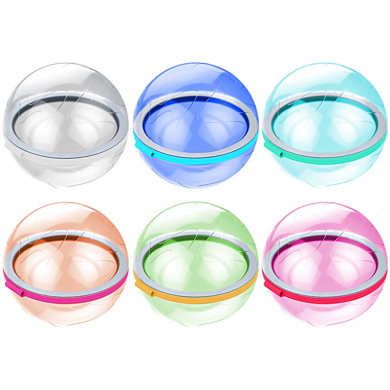 **Reusable Water Balloons for Kids - Water Absorbent Splash Balls, Fun Outdoor Pool & Beach Toys for Summer Parties, Water Fights, and Backyard Games**