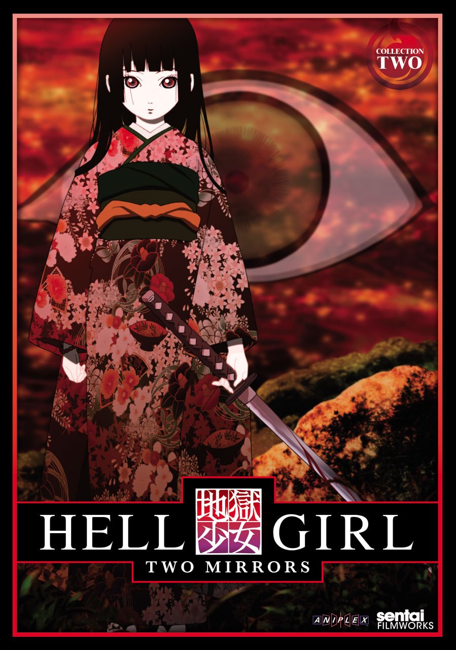 Hell Girl: Two Mirrors Collection 2 - Complete Anime DVD Set | Japanese Horror Series | Perfect for Anime Collectors & Horror Fans