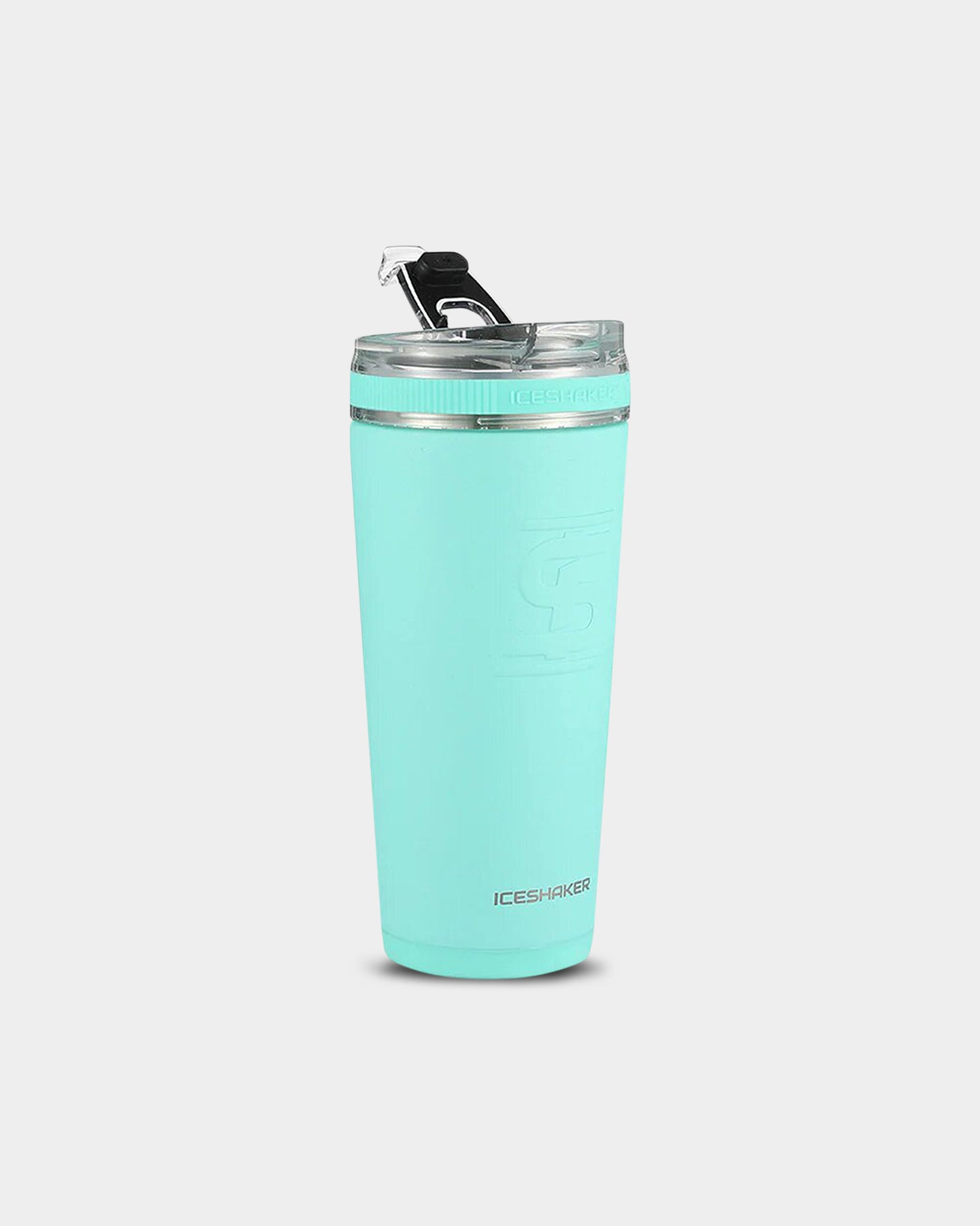 Insulated Ice Shaker Flex Bottle - Leakproof Stainless Steel Protein Shaker Cup for Gym, Workout & Travel - Keeps Drinks Cold for 24 Hours