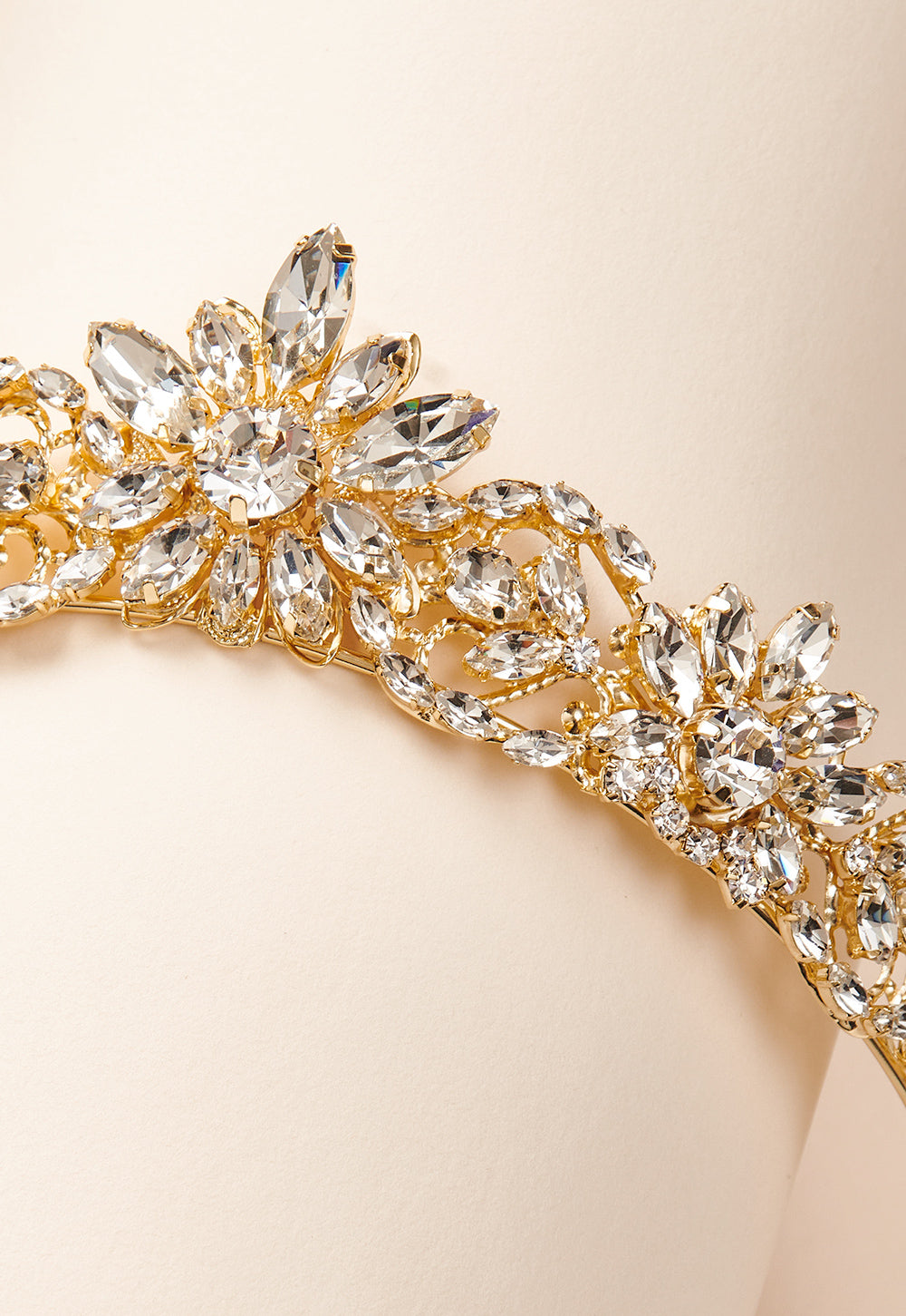 Francesca Tiara - Elegant Rhinestone Hair Accessories for Women | Perfect for Weddings, Prom, Parties & Special Occasions