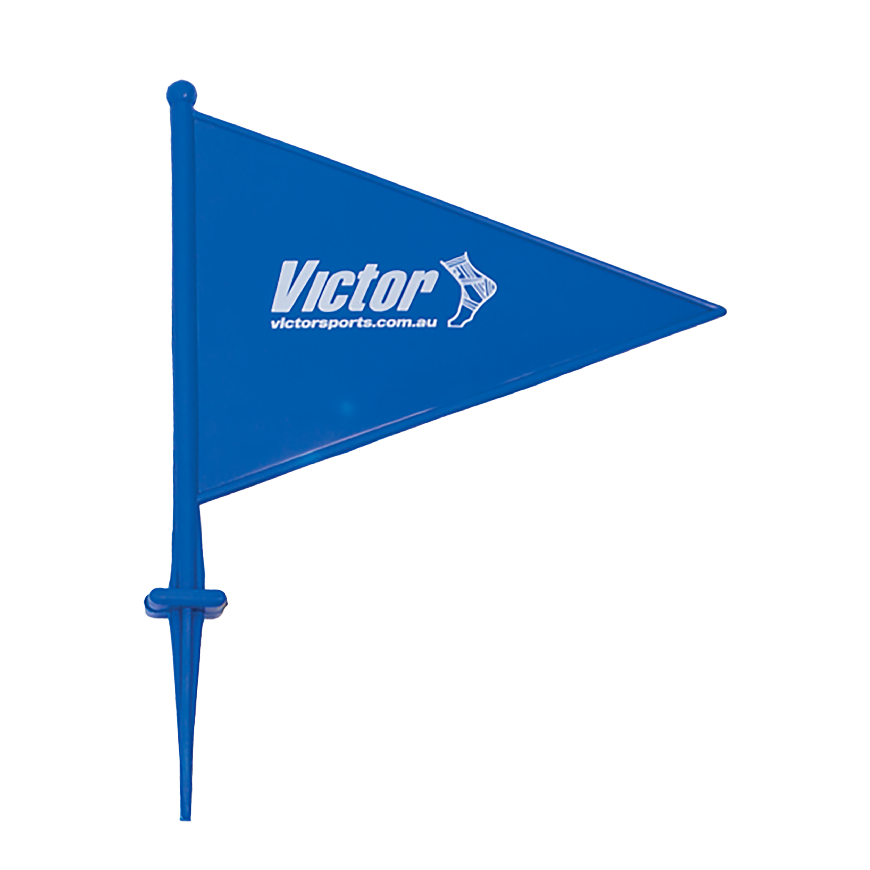 Victor PVC Field Marker Flags - Bright Orange, Heavy Duty, 18 Inch - Perfect for Surveying, Landscaping, and Utility Marking
