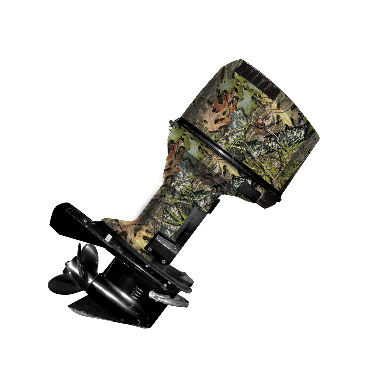 Mossy Oak Obsession Camo Boat Motor Vinyl Wrap Kit - Easy to Install Matte Finish for Outboards 90HP or Less - Perfect for Fishing, Hunting & Outdoor Adventures