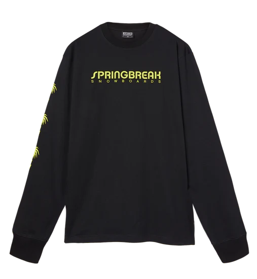 Capita 2025 Bars Long Sleeve T-Shirt for Men - Black Cotton Crewneck Shirt - Casual Wear & Street Style Fashion