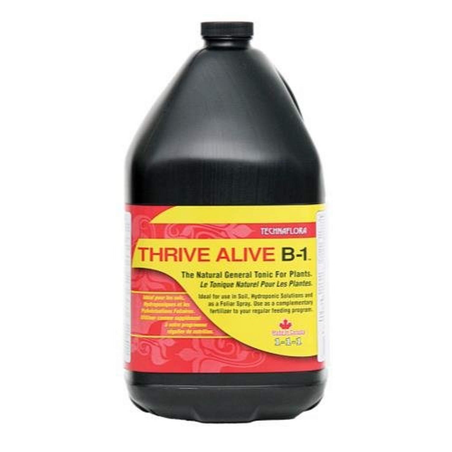 Technaflora HGC720620 Thrive Alive B-1 Red Hydroponic Plant Supplement - 4 Liter | Organic Growth Booster for Indoor Plants, Hydroponics & Gardening