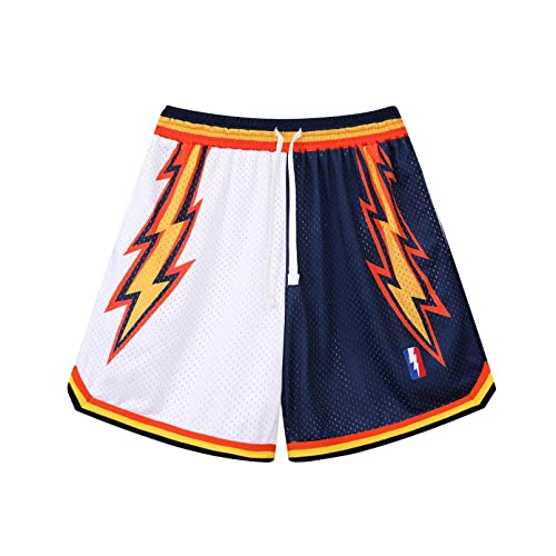 Lightning Blue White
