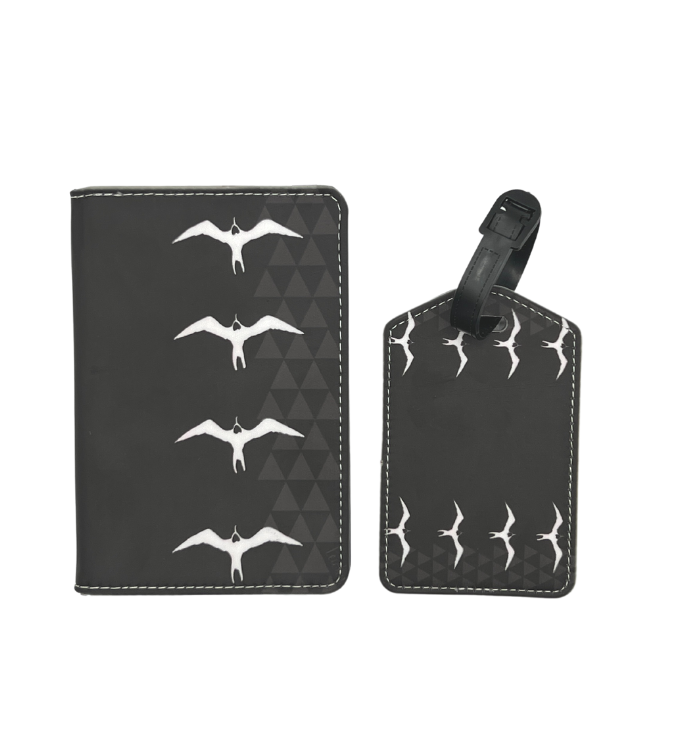 Premium Leather Passport Holder & Luggage Tag Set - RFID Blocking Travel Accessories for Men & Women - Perfect for International Flights, Business Trips & Vacation Essentials