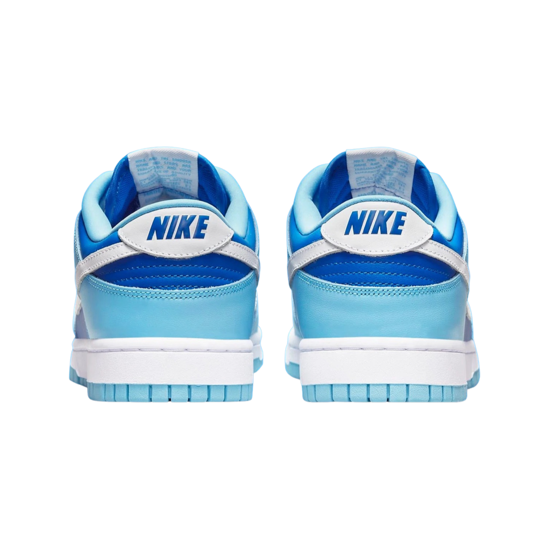 Nike Dunk Low Retro QS Men's Sneakers - Argon Blue & White Colorway | Casual Wear, Street Style, Basketball Shoes for Everyday Comfort