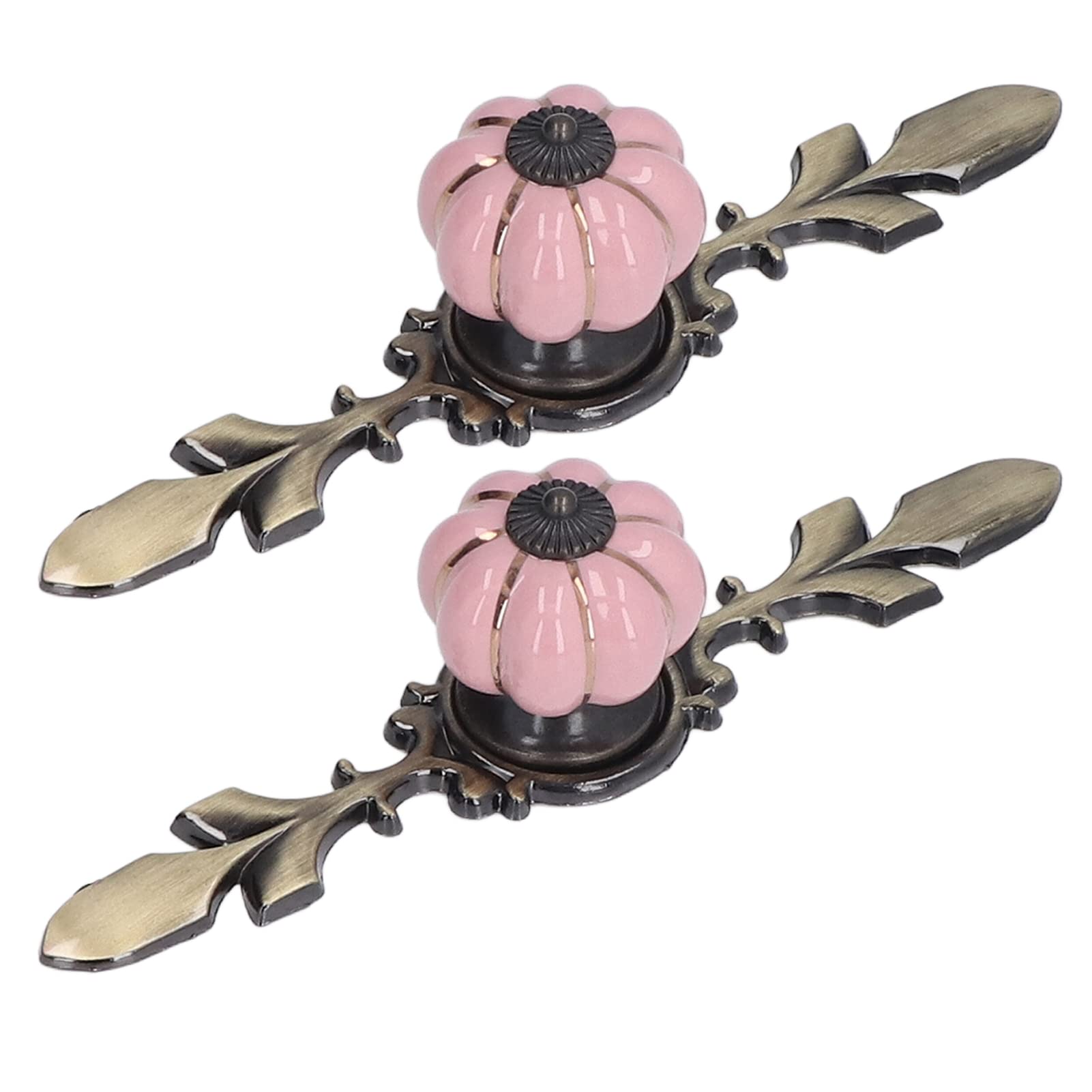 Ceramic Cabinet Handles - Elegant Pink (1045A) for Wardrobe, Shoe Cabinet & Home Decor | Durable & Stylish Hardware for Kitchen, Bathroom & Furniture Upgrades