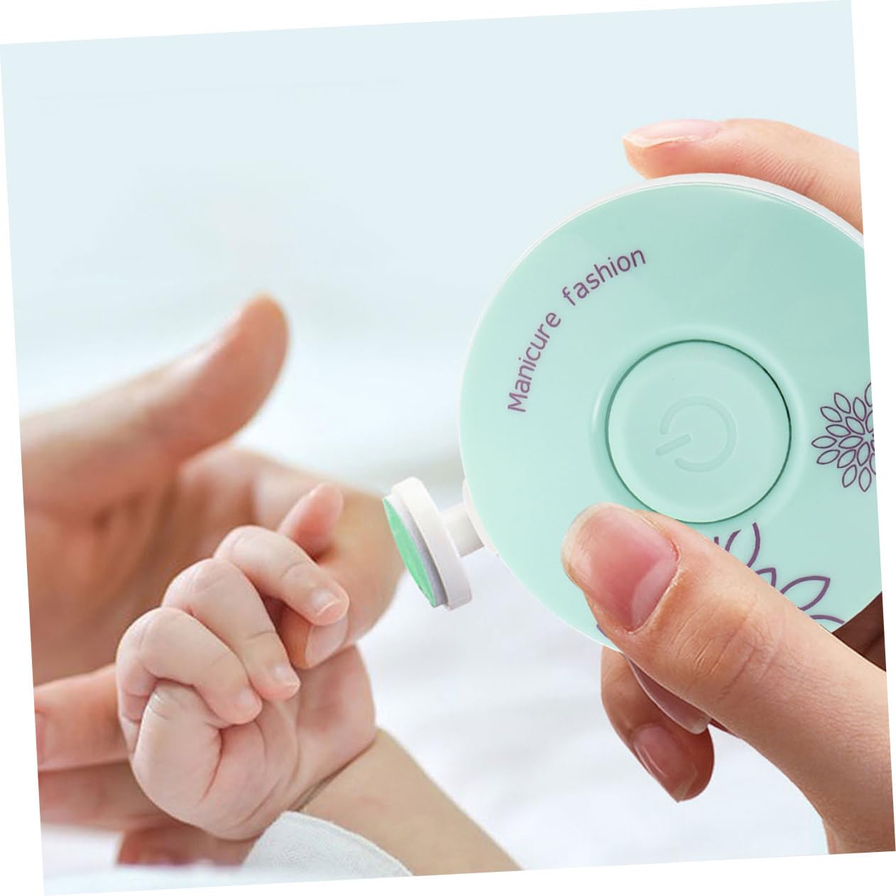 Totority 3-in-1 Electric Nail Trimmer Set - Safe Baby Nail Clippers & Manicure Kit with Ergonomic Design for Boys, Girls & Infants | Gentle Nail Care for Newborns, Toddlers & Kids at Home or Travel