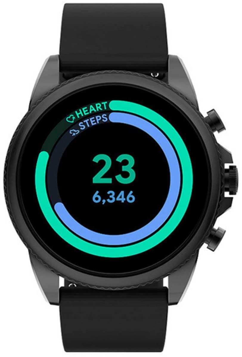 Fossil Gen 6 Smartwatch for Men with Wear OS by Google - Heart Rate Monitor, Smartphone Notifications & NFC - Perfect for Fitness Tracking, Workouts & Everyday Wear