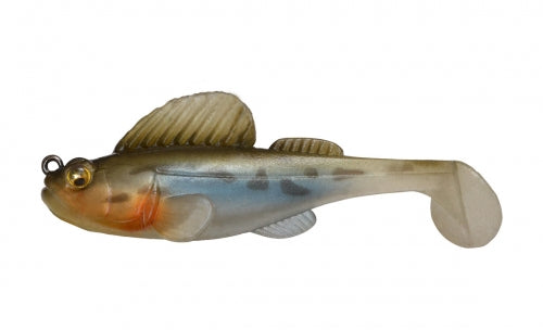 Megabass Dark Sleeper 2.4 Inch Soft Swimbait Fishing Lure - Best for Bass, Walleye & Freshwater Fishing