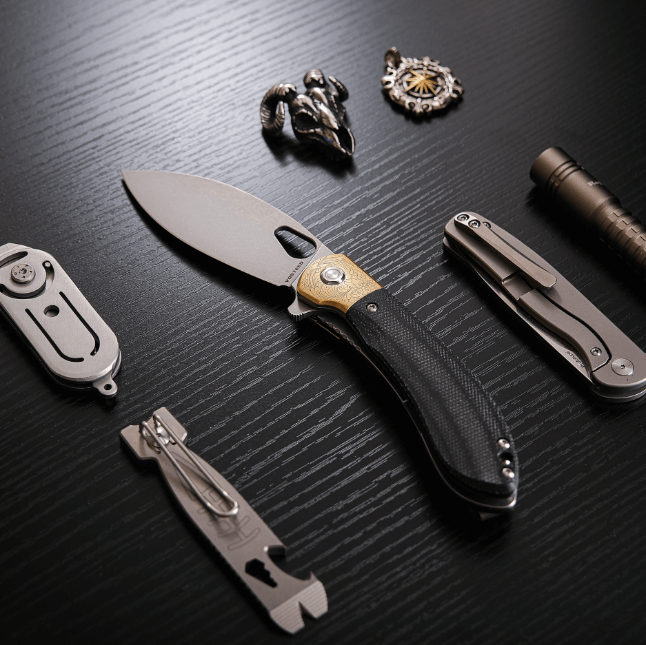 Nightshade® Shilin Cutter Liner Lock Knife - 3.26