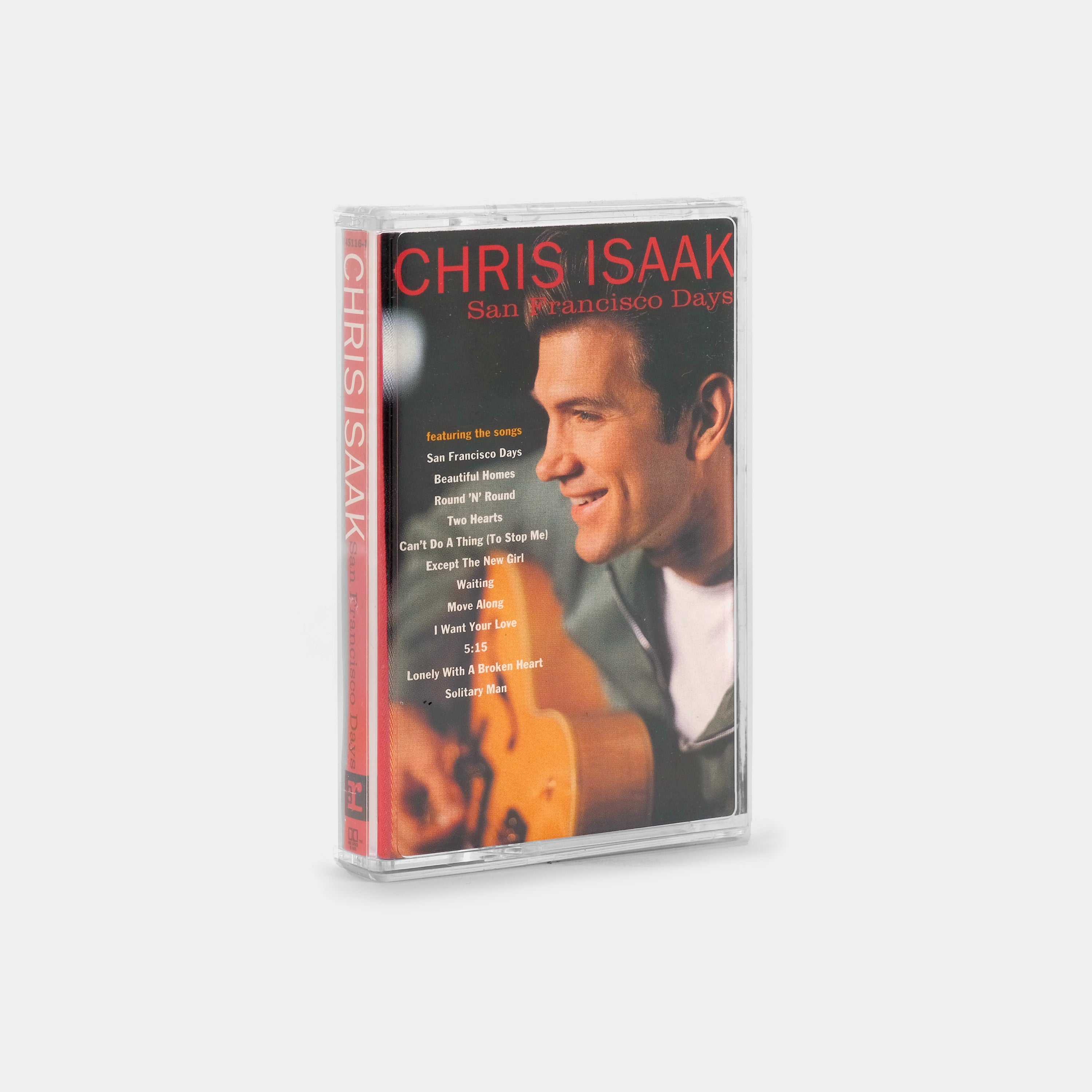 Chris Isaak San Francisco Days Cassette Tape - Vintage Music Cassette for Collectors & Retro Music Lovers - Perfect for Car, Home Stereo & Gift for 90s Music Fans