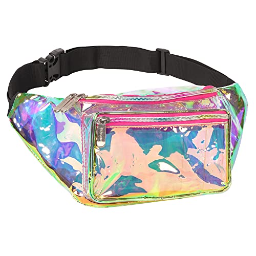 Pink & Gold / Transparent Holographic