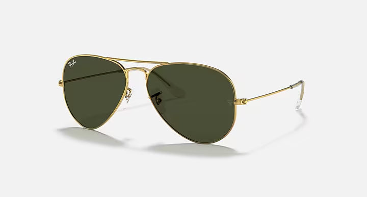 Ray Ban Aviator Large Metal Sunglasses - Classic Polarized UV Protection for Men & Women - Perfect for Driving, Outdoor Sports & Fashion Accessories