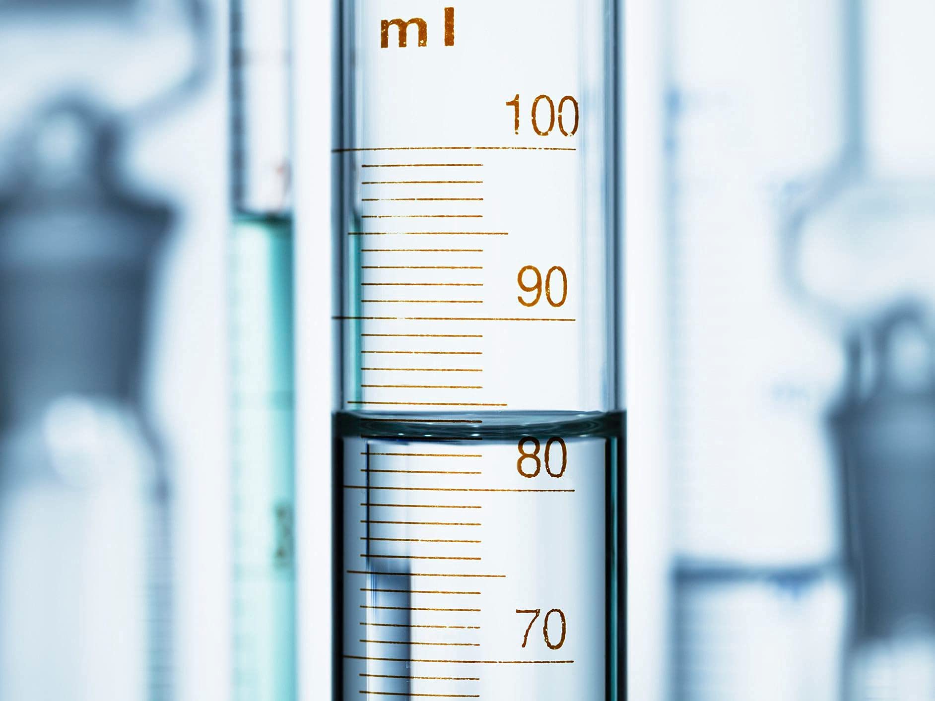 SPYLX 5ml Borosilicate Glass Measuring Cylinder - Heavy Duty, Reusable, Single Metric Graduated Cylinder for Laboratory Tests & Science Experiments - Perfect for Chemistry, Biology & School Labs