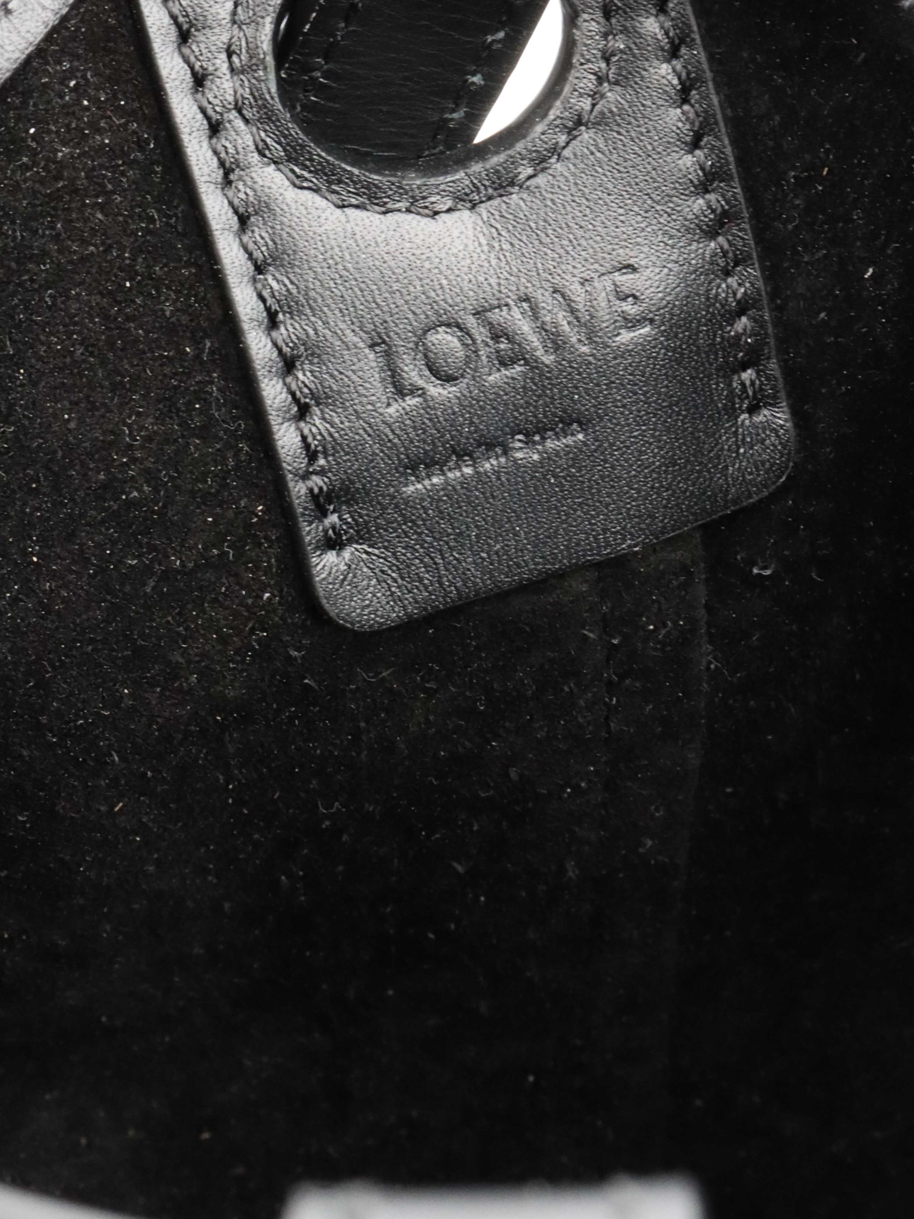 Loewe Anagram Black Balloon Bag - Stylish Leather Crossbody Purse for Women | Perfect for Parties, Date Nights & Everyday Use