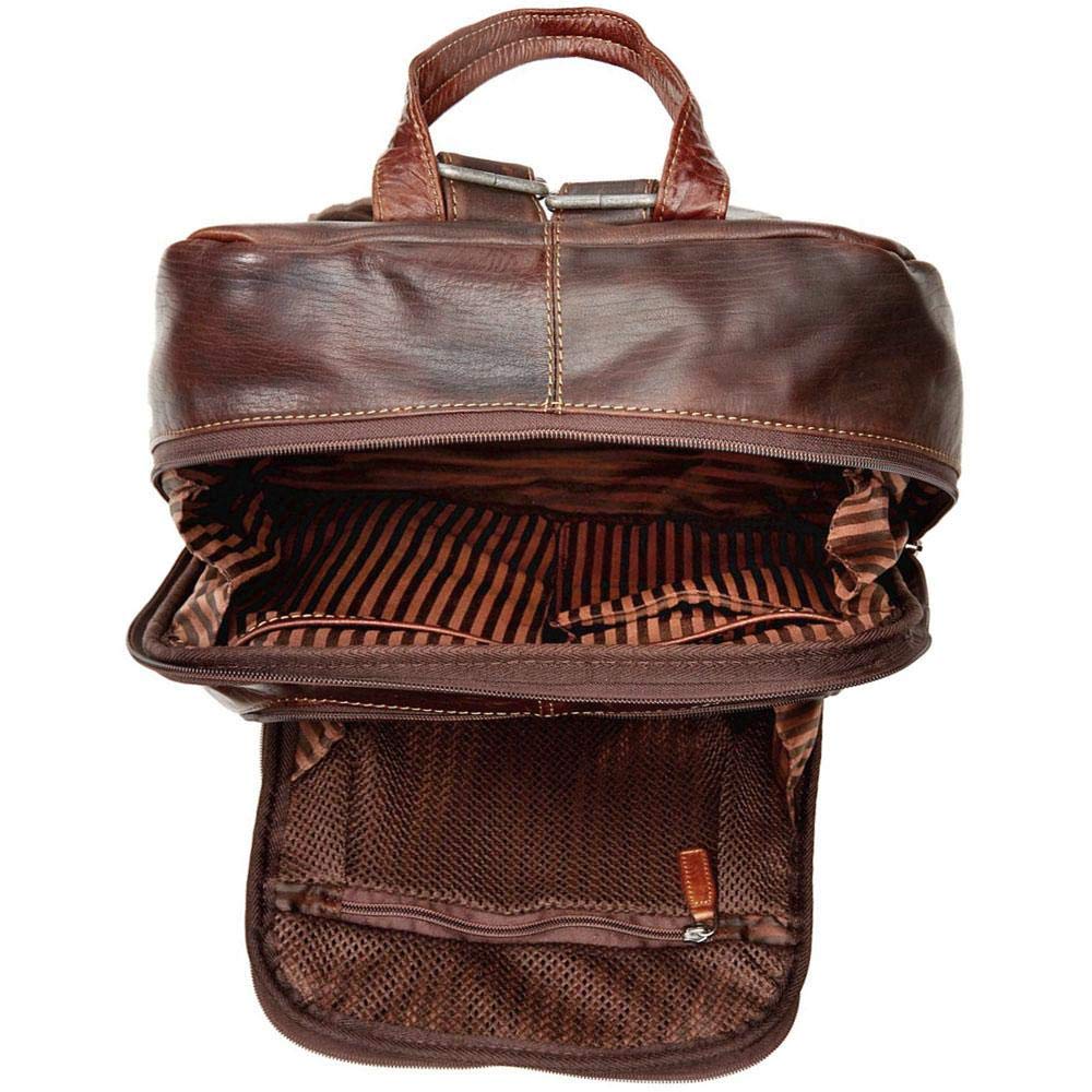 Jack Georges Voyager Professional Backpack #7516 - Durable Laptop Backpack for Work & Travel, Water-Resistant Business Bag with USB Charging Port, Perfect for Office Commuters & College Students