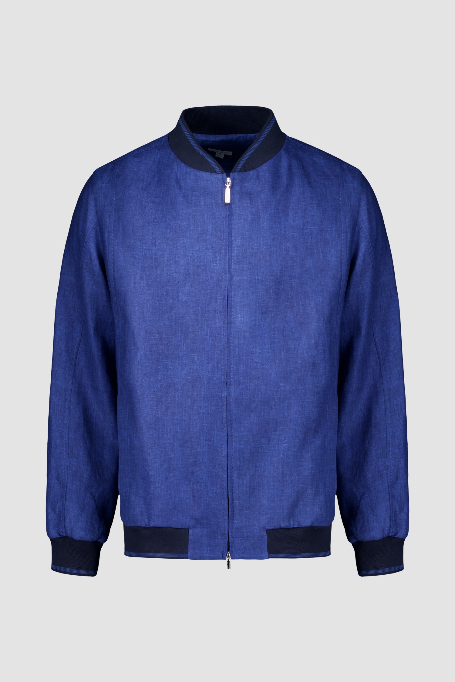 Zilli Blue Linen Overshirt for Men | Lightweight Summer Jacket | Casual & Smart Office Wear | Perfect for Beach Outings & Business Casual Events