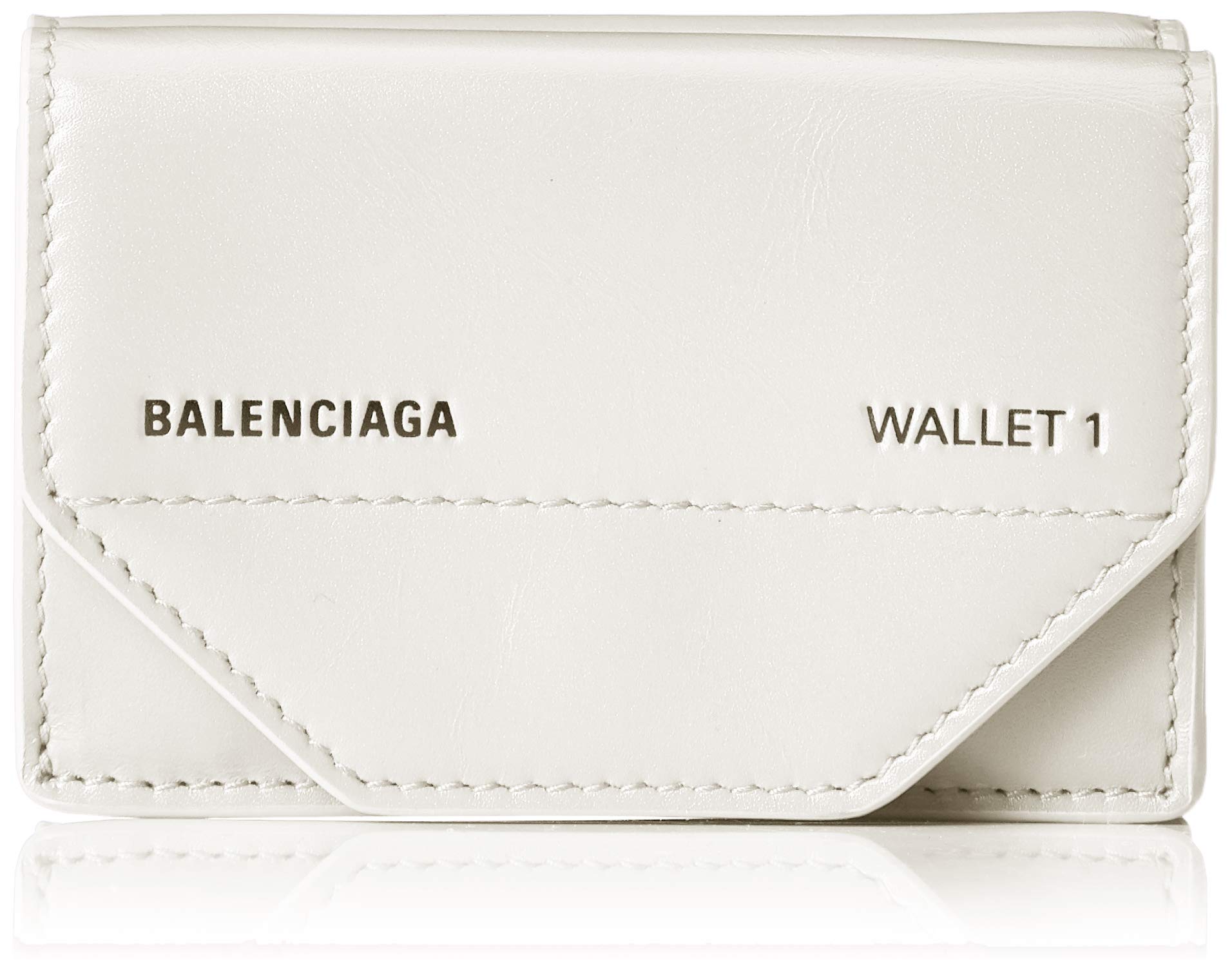 Balenciaga Women's Trifold Wallet - Genuine Leather Designer Wallet for Women | Perfect for Everyday Use, Travel & Gift Giving