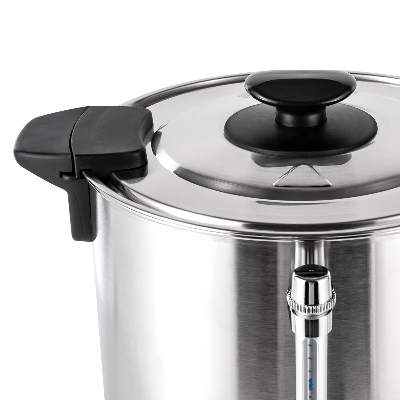 Commercial Coffee Urn with Thermostat Control - 1KW 12L/3.1Gal Adjustable Temperature (86-230°F) - Electric Hot Water & Coffee Pot for Home, Restaurant, Office - Perfect for Catering, Events & Large Gatherings