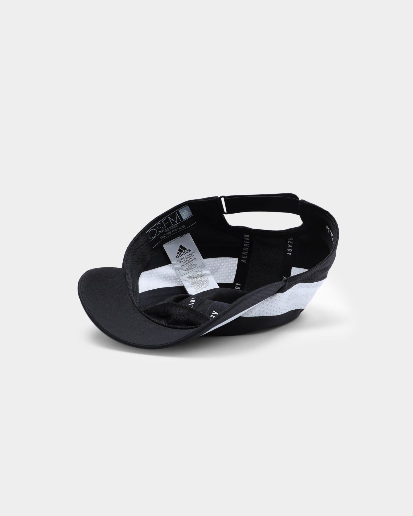 Adidas Run A.R Cap - Black, White & Black Performance Running Hat for Men & Women - Perfect for Jogging, Gym & Outdoor Sports