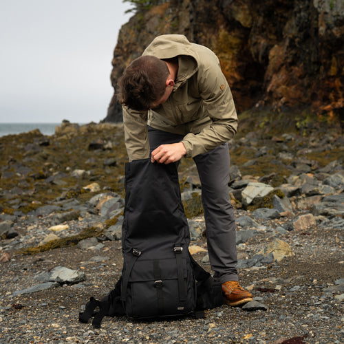 Jasper 2.0 Medium Rolltop Backpack (7.5L + 9L Capacity) - Waterproof Hiking & Travel Backpack for Outdoor Adventures & Daily Commute