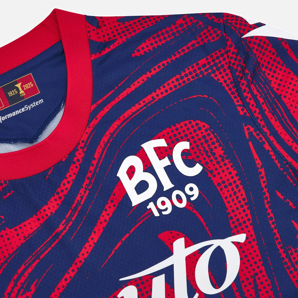 Bologna F.C. 24/25 Third Jersey - Official Authentic Soccer Jersey for Men, Women & Kids - 700032050001 - Perfect for Matchdays, Training & Fan Support