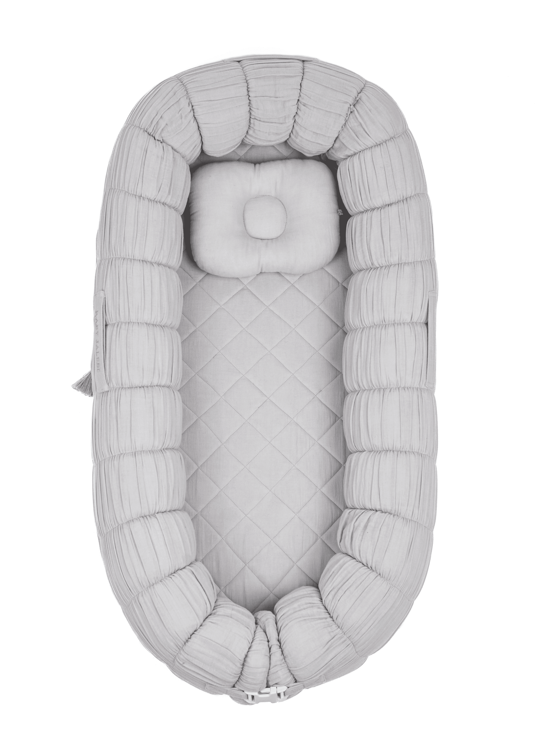 The Sleep Cloud Nest Grey - Ultra Comfort Memory Foam Pillow for Side, Back & Stomach Sleepers - Perfect for Home, Travel & Office Use