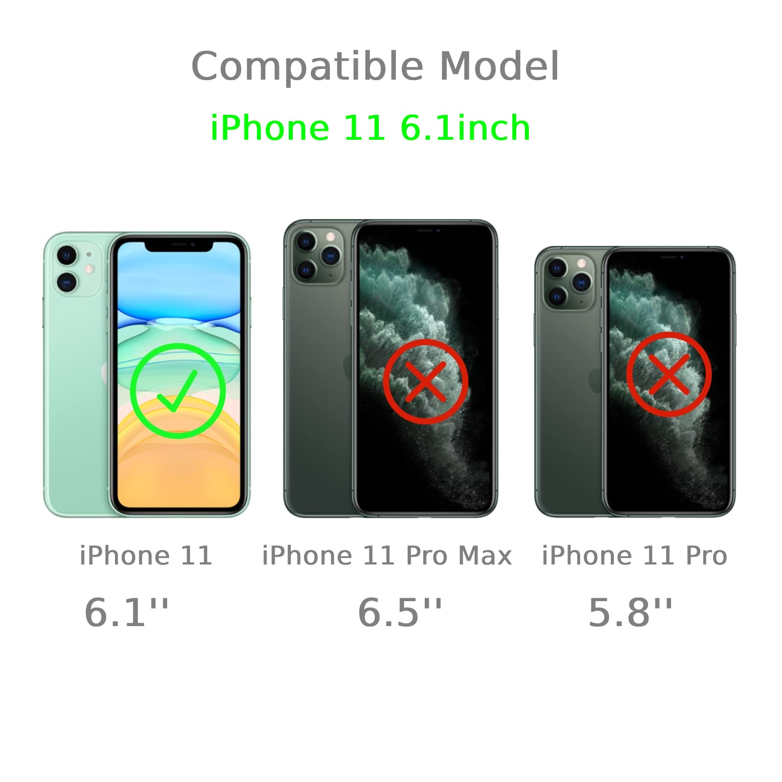 Positive Quotes iPhone 11 Case - Hippie Indie Aesthetic TPU Bumper Cover for iPhone 11 - Motivational Phone Case for Yoga, Meditation & Boho Lifestyle