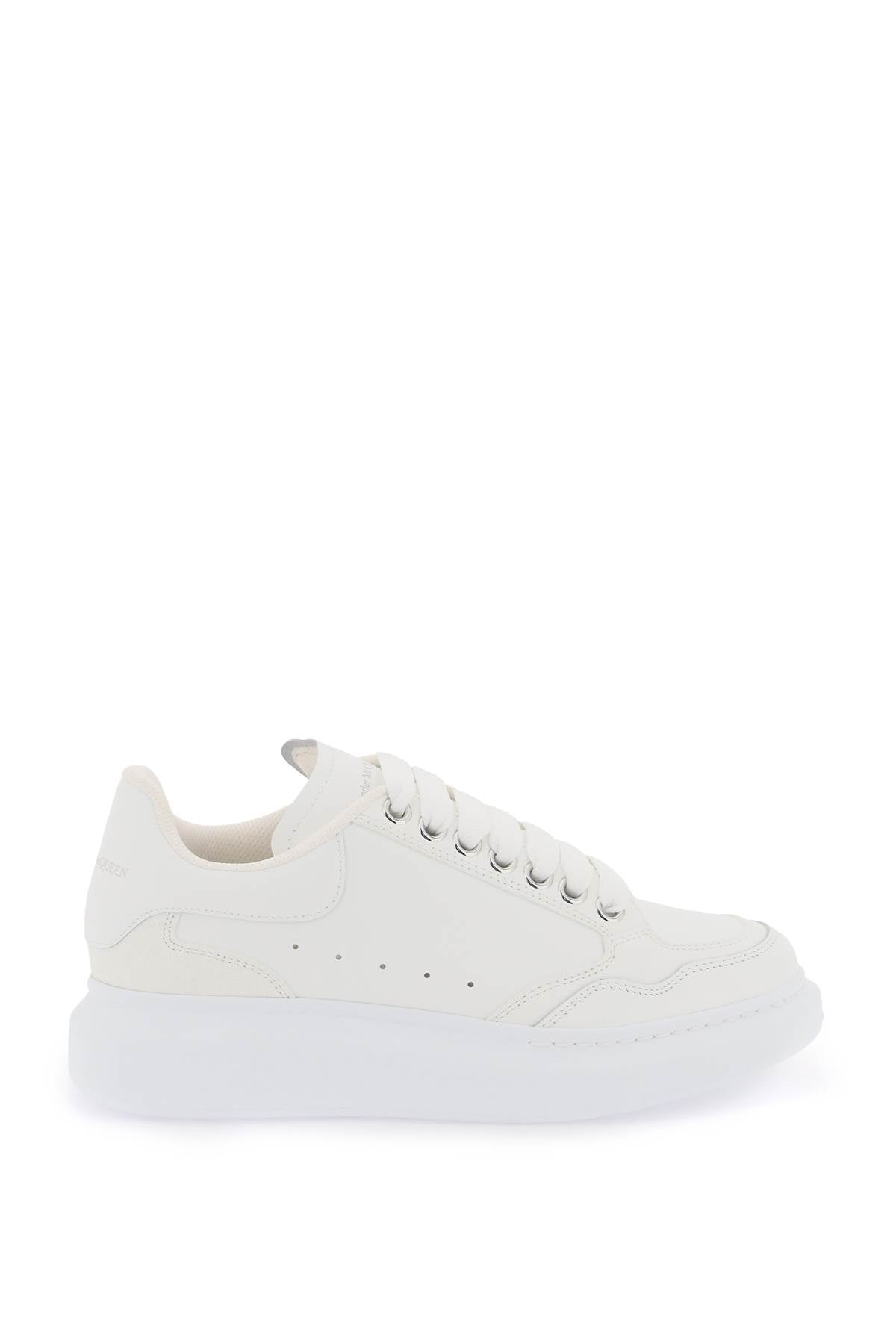 Alexander McQueen 'Larry' Sneakers - Luxury White Leather High-Top Fashion Shoes for Men | Perfect for Casual Wear, Street Style & Night Out