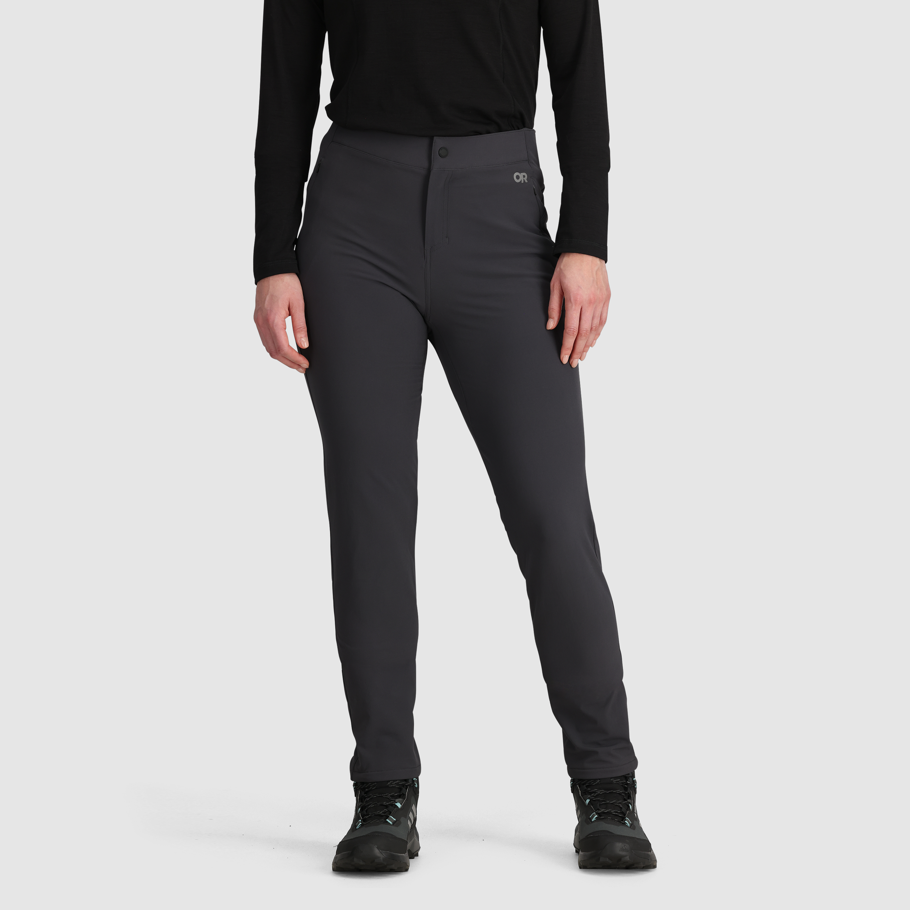 Women's Rialto Fleece Lined Winter Pants - Soft Thermal Warm Joggers for Cold Weather, Outdoor Activities & Lounge Wear