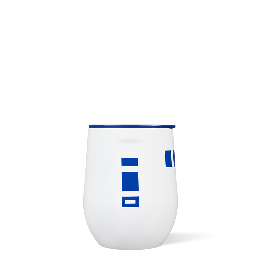 Star Wars™ Stemless Wine Glasses - Set of 4, Durable & Dishwasher Safe - Perfect for Movie Nights, Themed Parties & Gifts for Fans