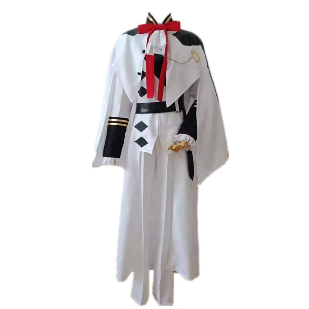 Suhero Seraph of The End Mikaela Hyakuya & Ferid Bathory Cosplay Costume Set - Anime Halloween Party Outfit for Conventions & Cosplay Events