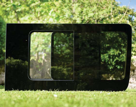 AM Auto Mercedes Sprinter (2007+) Driver Rear Quarter Half Slider Window for 144