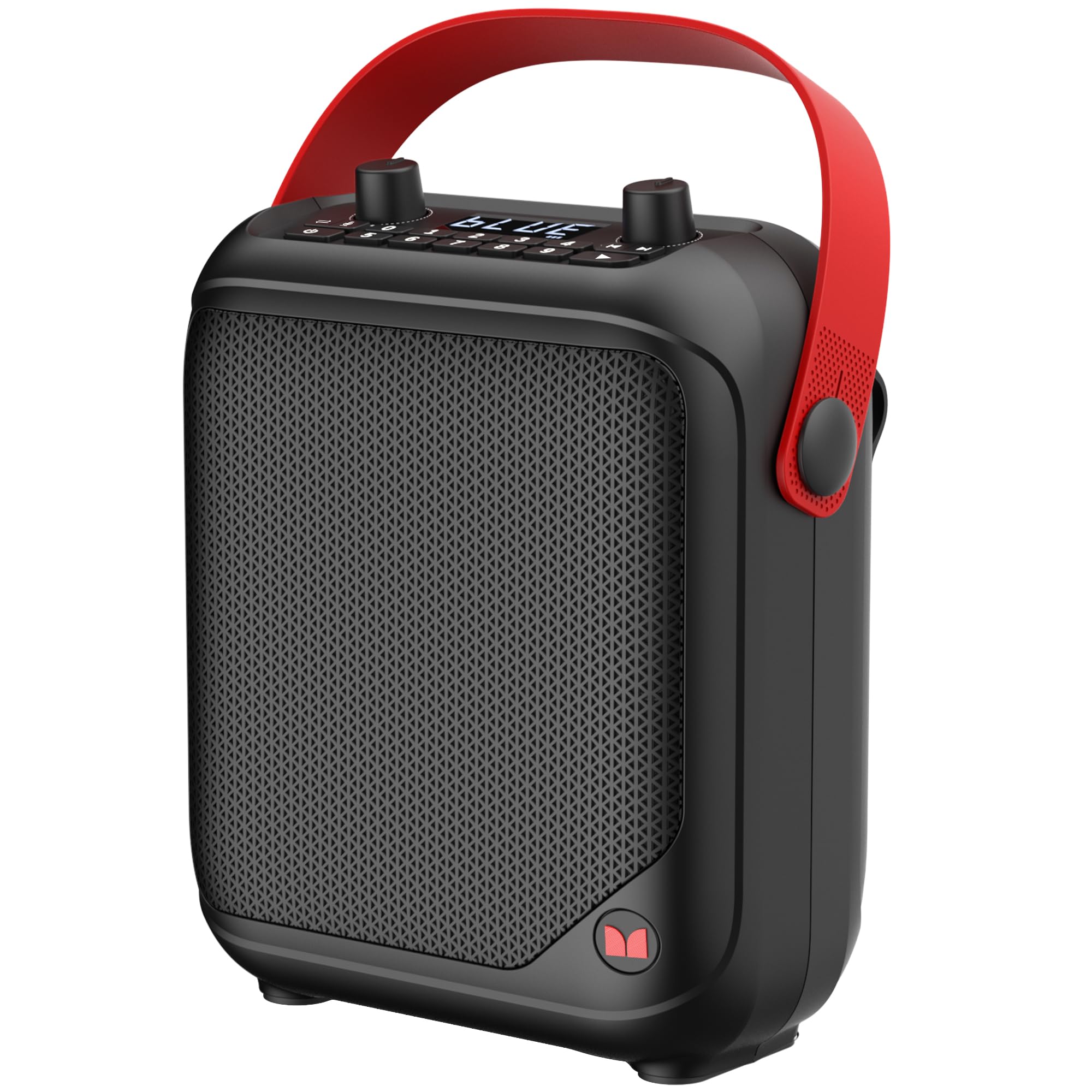 Monster Portable Bluetooth Speaker - Wireless Loud Speaker with Stereo Sound & 12H Playtime | Supports TF Card, AUX, USB, FM Radio | Perfect for Indoor, Outdoor, Parties, Travel & Camping