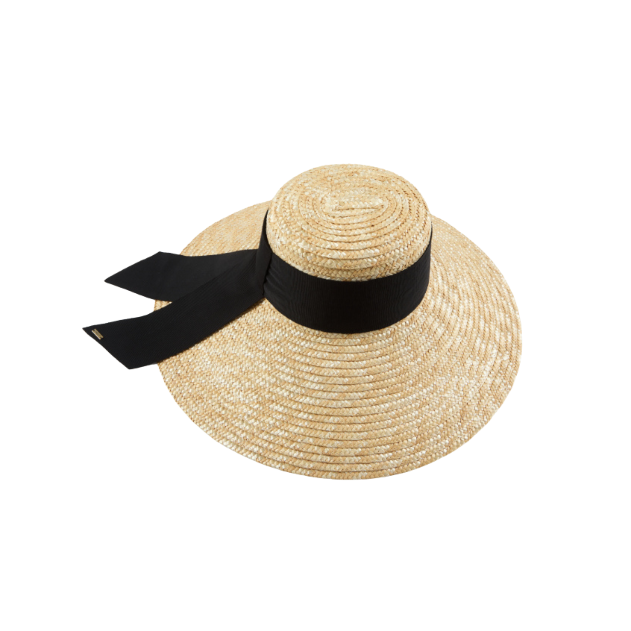Mirabel Women's Wide Brim Sun Hat with Grosgrain Ribbon - UV Protection Summer Beach Hat for Outdoor, Travel & Gardening