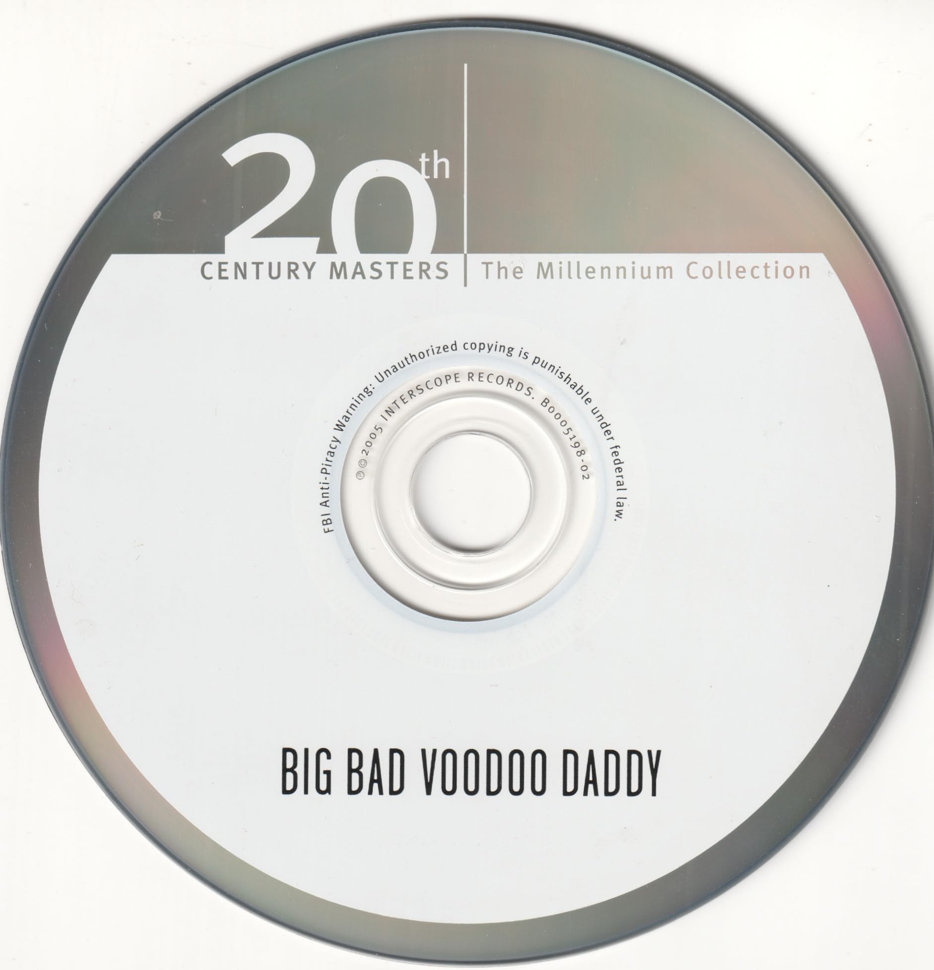 Big Bad Voodoo Daddy Greatest Hits Album: 20th Century Masters - The Millennium Collection | Swing Music CD for Parties, Weddings & Retro Events