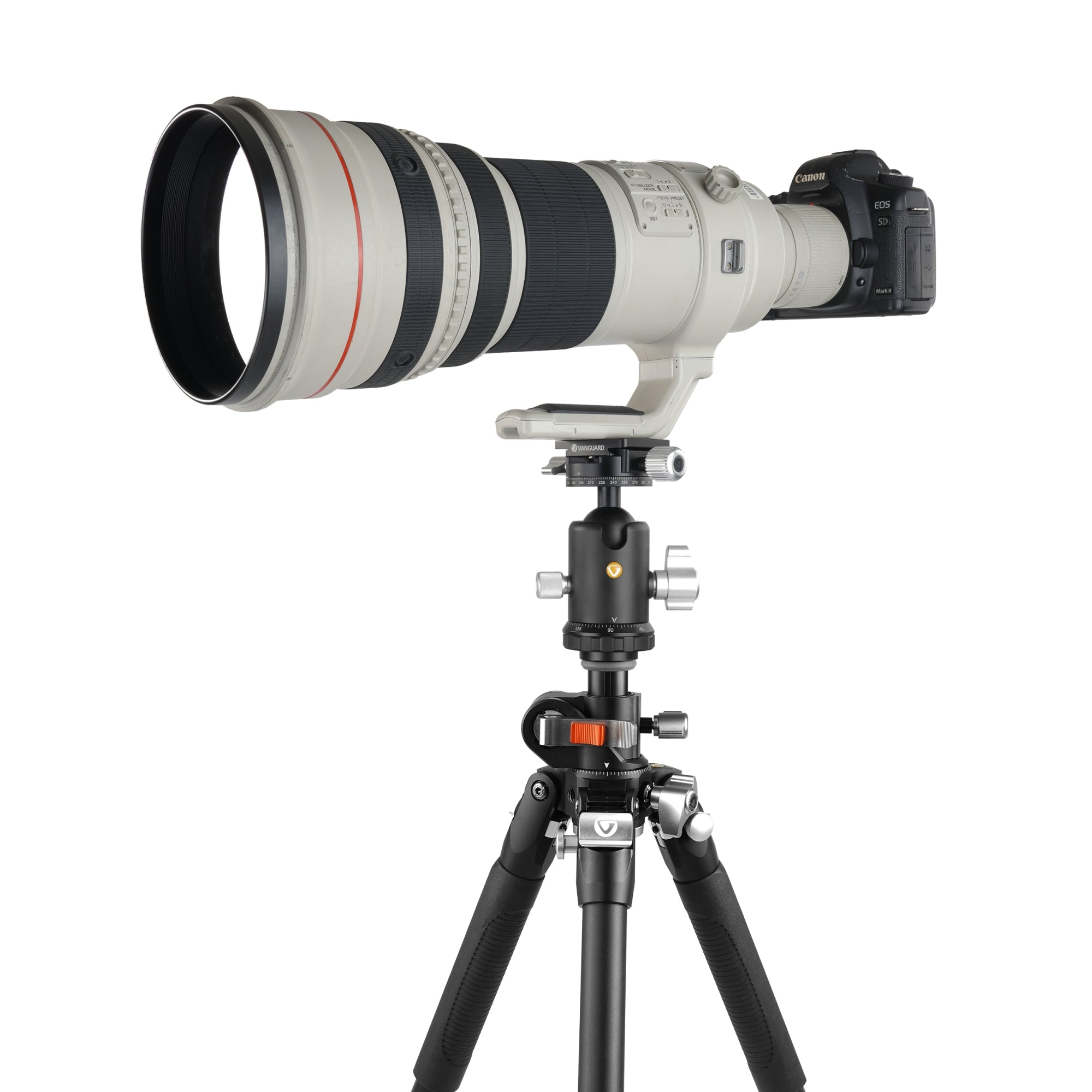 VEO 3+ 303ABS Aluminum Tripod with Dual Axis Ball Head - Lightweight & Sturdy Camera Stand for DSLR, Mirrorless, Video Shooting - Perfect for Travel, Photography & Vlogging