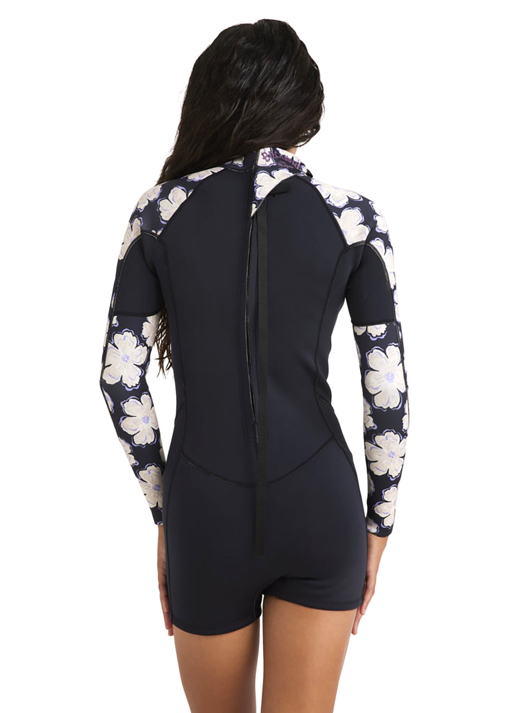 Billabong Girls Spring Fever 2mm Long Sleeve BZ Spring Wetsuit for Surfing, Swimming & Water Sports | Youth Girls Neoprene Spring Suit