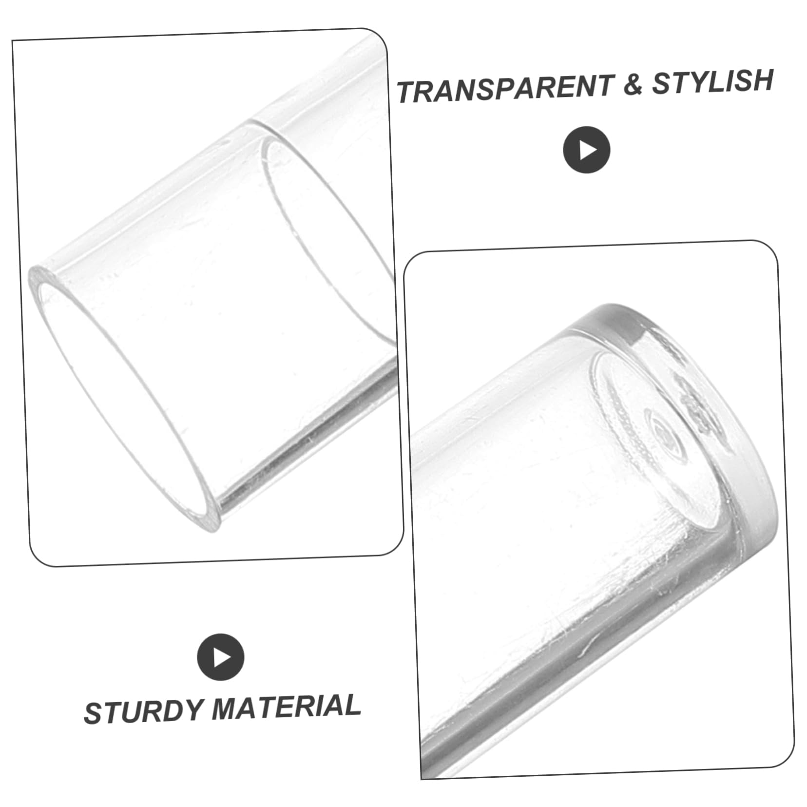 Professional Oval Plastic Travel Case for Tweezers & Lash Tools - Box Storage Organizer for Eyelash Extensions, Nail Tools & Beauty Supplies | Perfect for Salon Professionals, Travel & Home Organization