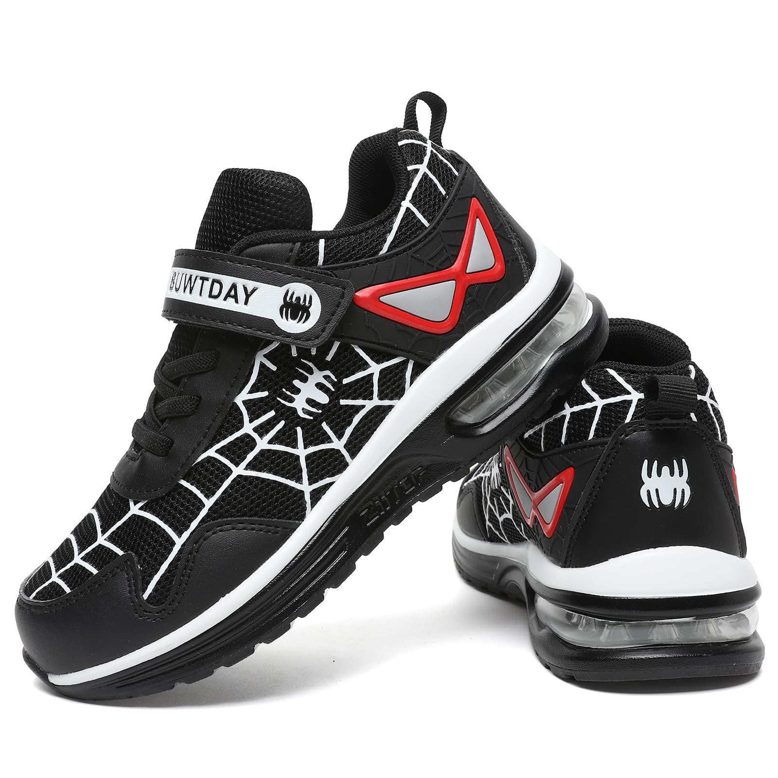 **Boys Girls Running Shoes - Lightweight Breathable Mesh Sneakers with Air Cushion for Walking, Tennis & Athletic Sports (Toddler/Little Kid/Big Kid) - Perfect for School, Playground & Daily Activities**