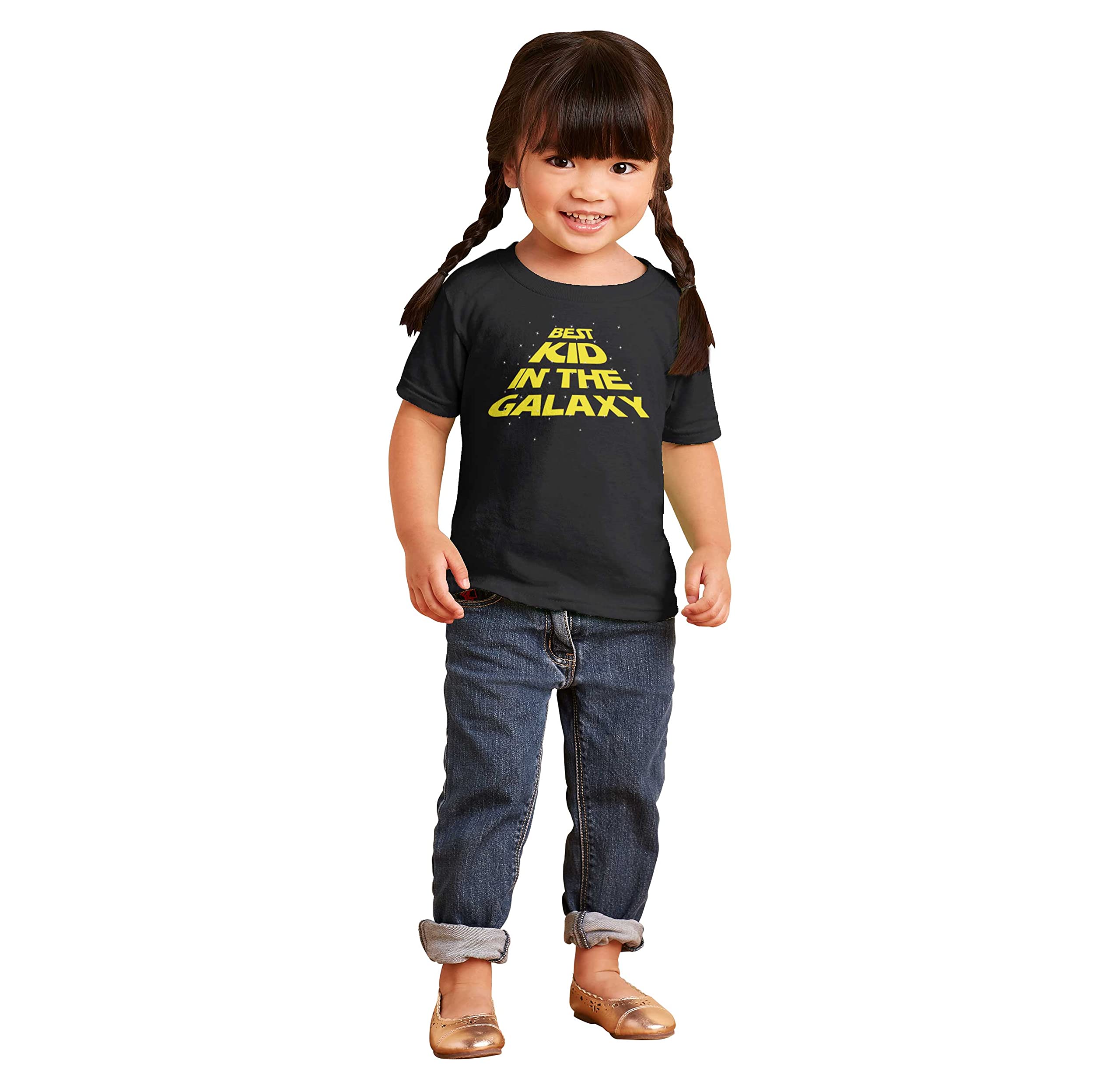 Galaxy Space Empire Toddler T-Shirt for Boys & Girls - Cute Kids Astronaut Tee for Playdates & Space-Themed Parties