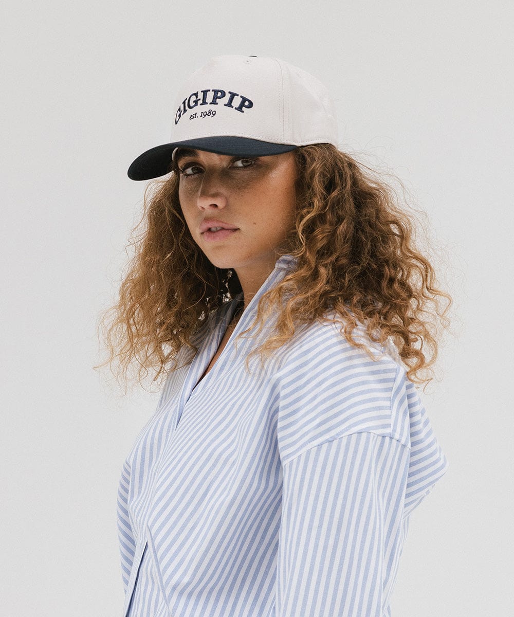 Gigi Pip Women's Vintage Trucker Hat - Adjustable Snapback Cap for Outdoor, Travel & Casual Wear