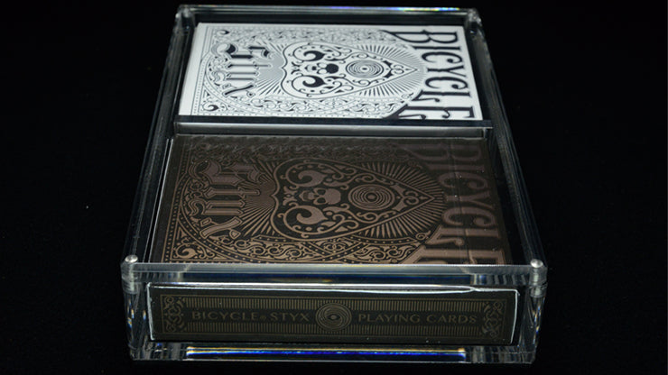 Carat X2 Premium 2-Deck Playing Card Holder - Perfect for Poker, Blackjack & Casino Game Nights
