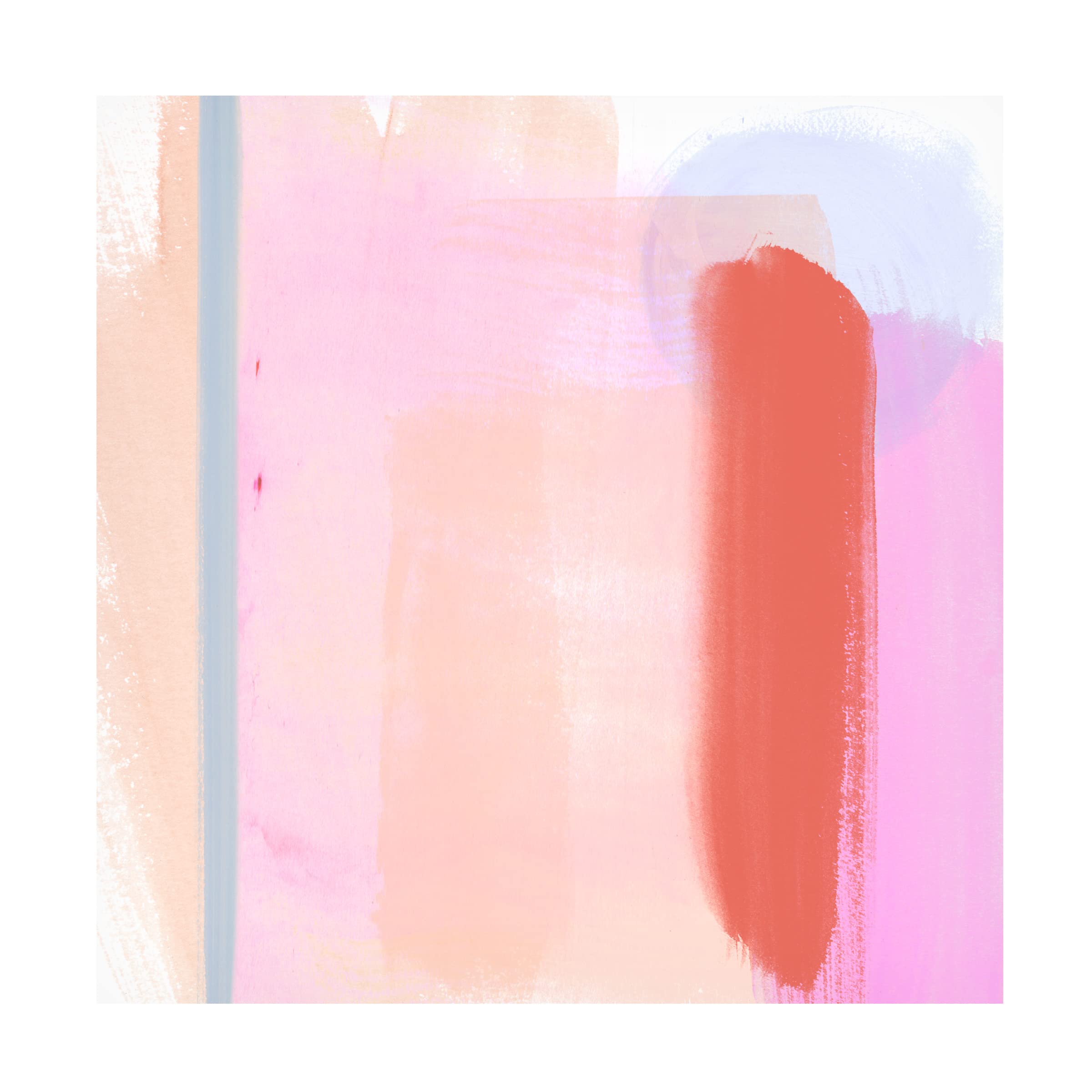 Trademark Fine Art 'Translucent Madras I' Canvas Art by Jennifer Paxton Parker - Modern Abstract Wall Decor for Living Room, Bedroom & Office