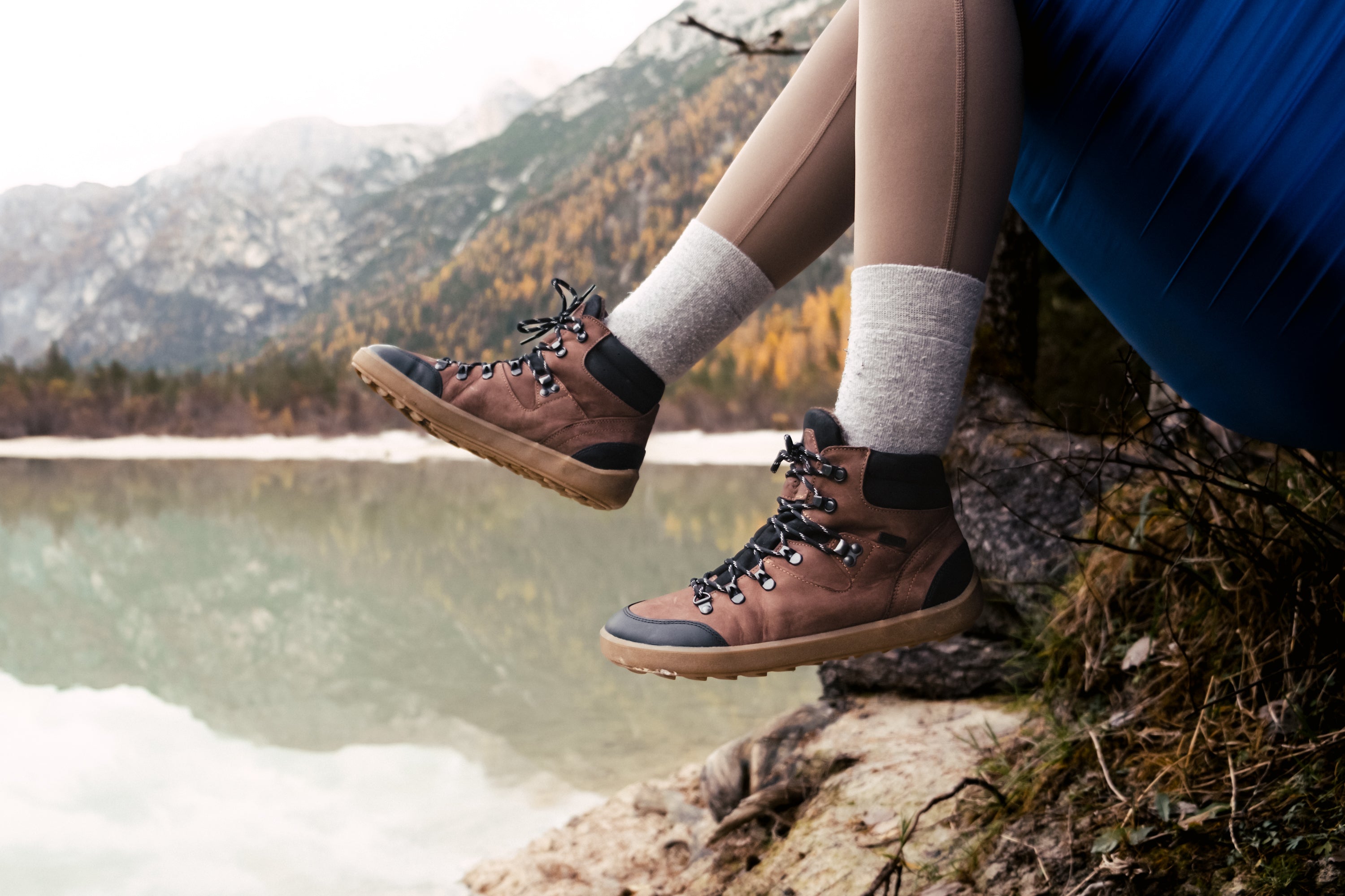 Barefoot Shoes for Men & Women - Be Lenka Ranger 2.0 Minimalist Trail Running Shoes in Dark Brown | Lightweight & Flexible for Hiking, Walking & Outdoor Adventures